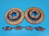 Brake discs and calipers set