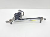 Front wiper linkage and motor