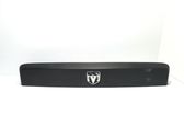 Trunk door license plate light bar