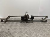 Front wiper linkage and motor