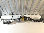 Front wiper linkage and motor