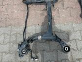Rear axle beam with reductor