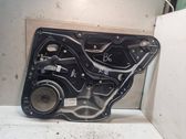Rear door manual window regulator