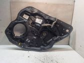 Rear window lifting mechanism without motor