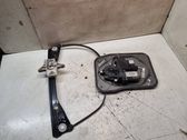 Rear door window regulator with motor