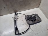 Rear door window regulator with motor
