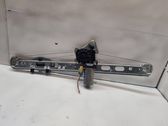 Rear door window regulator with motor