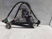 Rear door window regulator with motor
