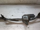 Tringlerie et moteur d'essuie-glace avant