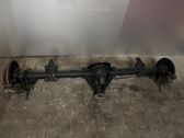 Rear axle beam with reductor