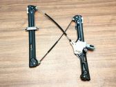 Front door window regulator with motor
