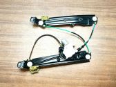 Front door window regulator with motor