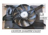 Electric radiator cooling fan