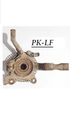 Front wheel hub spindle knuckle