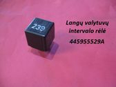 Window wiper interval relay