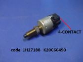Brake pedal sensor switch