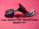 Middle seatbelt buckle (rear)