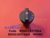 Interior fan control switch