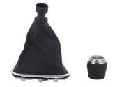 Gear lever shifter trim leather/knob