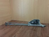 Front wiper linkage and motor