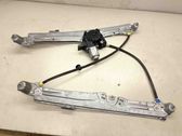 Front window lifting mechanism without motor