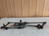 Front wiper linkage and motor
