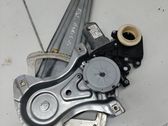 Rear door window regulator with motor