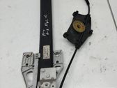 Rear window lifting mechanism without motor