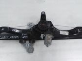 Front window lifting mechanism without motor