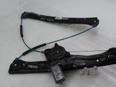 Rear window lifting mechanism without motor