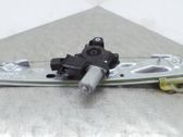 Rear window lifting mechanism without motor