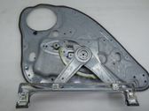 Rear window lifting mechanism without motor