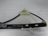 Rear window lifting mechanism without motor