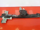 Rear window lifting mechanism without motor
