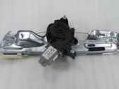 Rear window lifting mechanism without motor