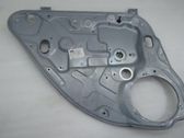 Rear window lifting mechanism without motor