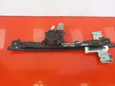 Rear window lifting mechanism without motor