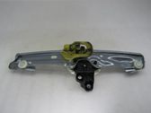 Rear window lifting mechanism without motor