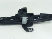 Rear window lifting mechanism without motor