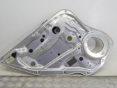 Rear window lifting mechanism without motor