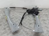 Front window lifting mechanism without motor