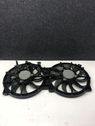 Radiator cooling fan shroud