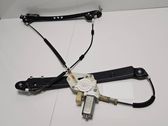 Front door window regulator with motor