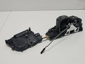 Rear door soft close latching motor