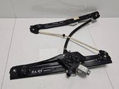 Front door window regulator with motor
