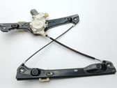 Front door window regulator with motor