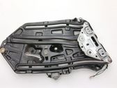 Rear door window regulator with motor