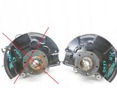 Front wheel hub spindle knuckle