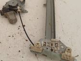 Rear door window regulator with motor