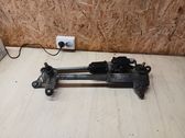 Front wiper linkage and motor